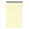 Tru Red Notepads, Wide/Legal Rule, 50 Canary-Yellow 8.5 x 14 Sheets, 12PK TR57386/TR59930